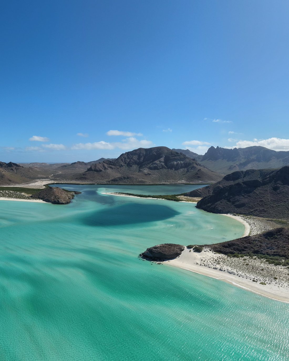 Panorámica de la bahía de Balandra